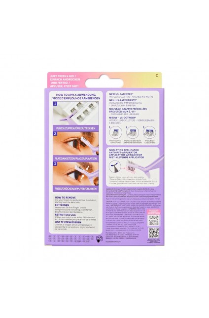 KISS Impress Lashes Kit 05 Cluster Multi