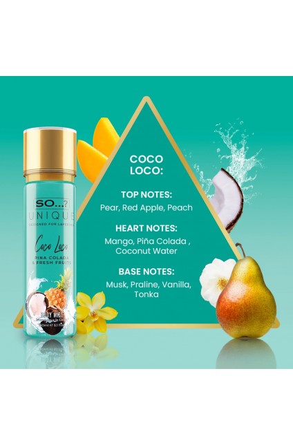SO...? UNIQUE Coco Loco Body Mist 150ml