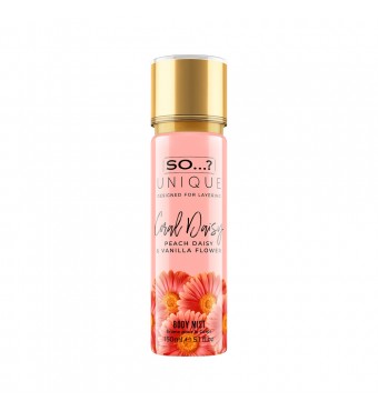 SO...? UNIQUE Coral Daisy Body Mist 150ml