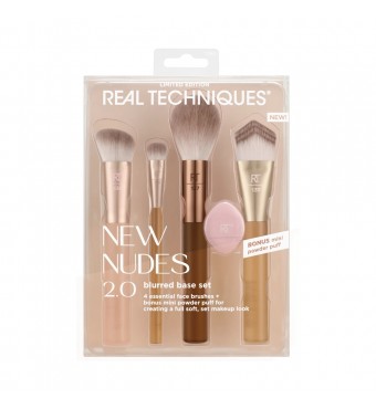 REAL TECHNIQUES Blurred Finish Face Brush Set