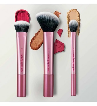 REAL TECHNIQUES Peak Cheek Brush Set