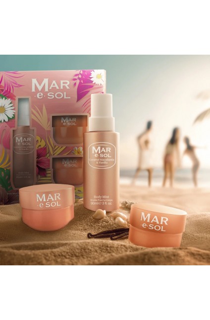 MAR E SOL Caramel Macadamia & Vanilla Gift Set MA10004