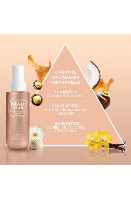 MAR E SOL Caramel Macadamia & Vanilla Gift Set MA10004