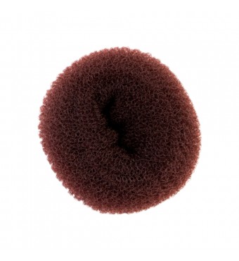 RO ACCESSORIES Τσουξάκι / Donut για Σινιόν - Σφουγγαράκι Κότσου Καφέ 12-0111