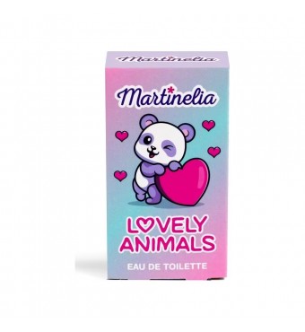 MARTINELIA Lovely Animals Eau De Toilette 15ml - Παιδικό Άρωμα Panda με Καρδιά