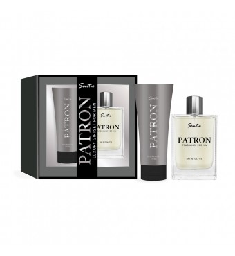 SENTIO Patron Fragrance For Him - Ανδρικό Σετ Δώρου | Eau de Toilette 100ml + Shower gel 150ml