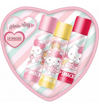 LIP SMACKER Hello Kitty Heart Tin