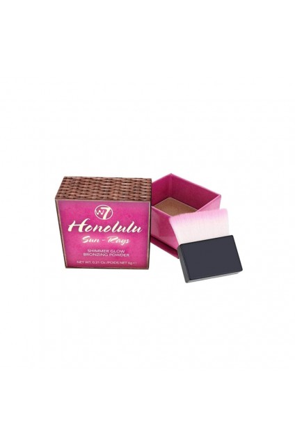 W7 Honolulu Bronzing Powder SUN-RAYS