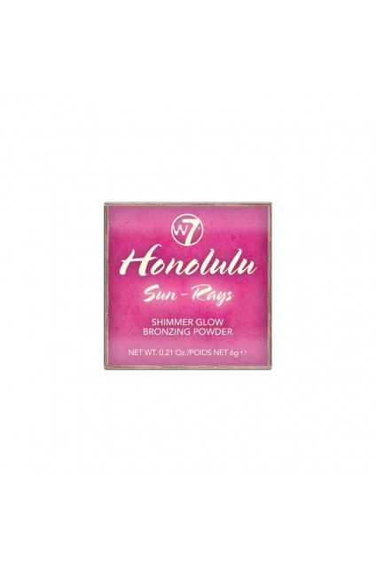 W7 Honolulu Bronzing Powder SUN-RAYS