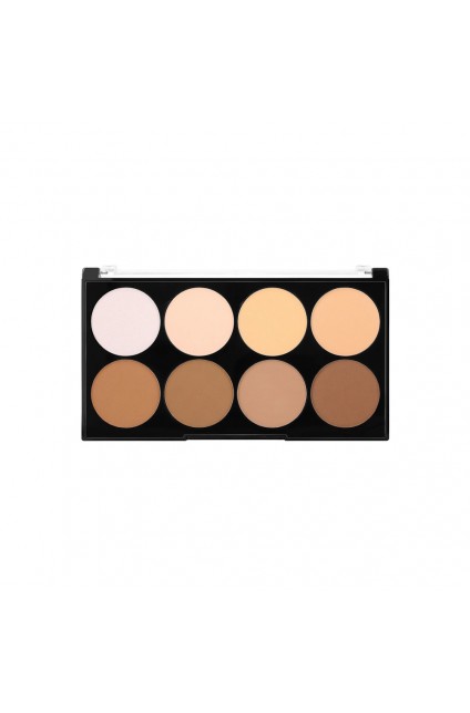 W7 Shape & Glow Highlight & Contour Powder Palette