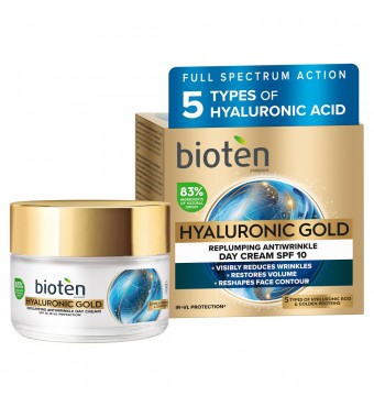 BIOTEN Hyaluronic Gold Κρέμα Ημέρας 50ml