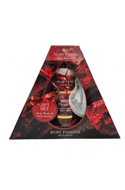 PRIMO BAGNO Gift Set Ruby Passion minerals