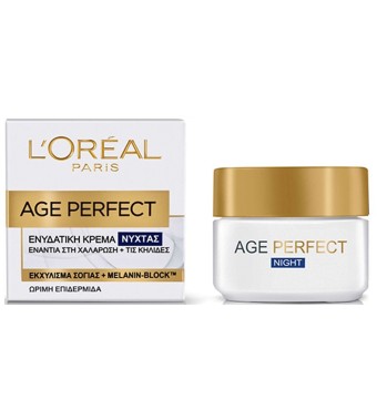 Loreal Age Perfect Ενυδατική Κρέμα Νύχτας 50ml Ηλικια 50+