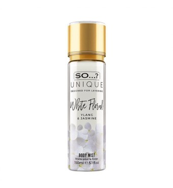 SO...? UNIQUE White Floral Body Mist 150ml