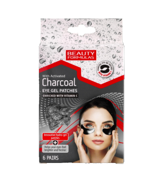 BEAUTY FORMULAS CHARCOAL EYE GEL PATCHES