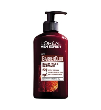 L OREAL BARBER CLUB ΚΑΘΑΡΙΣΜΟΣ 3 ΣΕ 1 ΠΡΟΣΩΠΟ-ΓΕΝΙΑ-ΜΑΛΛΙΑ 200ml
